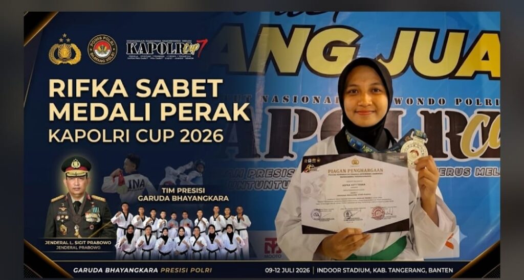 rifka raih juara 2 kapolri cup 2026